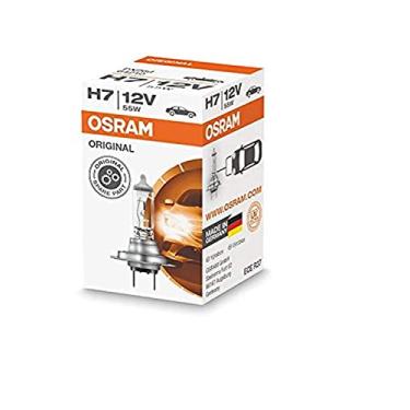 Imagem de Osram / Lâmpada de farol de halogênio H7 Sylvania # 64210 - NOVO OEM - 12V / 55W / PX26d - Feito na Alemanha