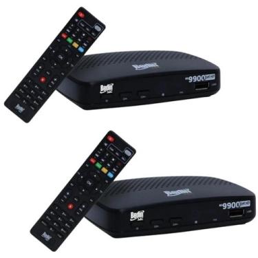 Imagem de Kit 3 receptor digital satélite bedinsat bs9900s hd regional - BEDIN S