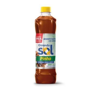 Imagem de Desinfetante Perfumado Pinho Girando Sol 500Ml, Desinfetante Líquido D
