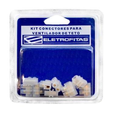 Imagem de Kit Conectores Eletrofita 5 Pistas 10A EF5x5 - Eletrofitas, Conector p