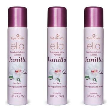 Imagem de Kit 3 Desodorantes Íntimo Vanilla Neutraliza Odores - sofisiticatto, K