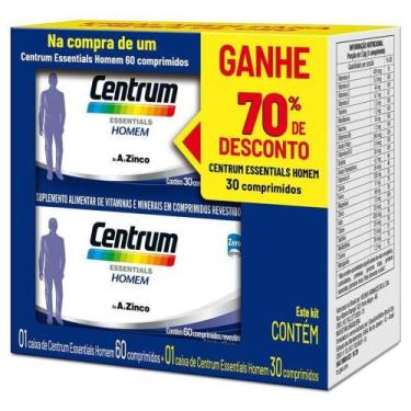 Imagem de Centrum essentials homem 60+30cp - glaxo