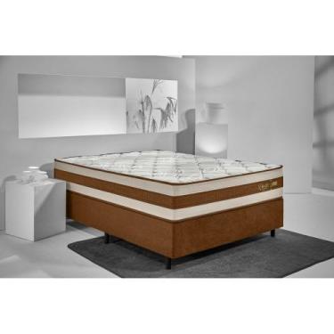 Imagem de Cama Box Casal 138x188x69cm Duetto NW Gazin Colchões  Megasul