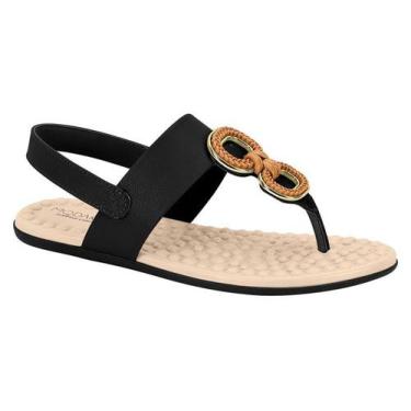 Imagem de Ref. 7163.119 - Sandália Feminina Modare Ultra Conforto Pedrarias Mass