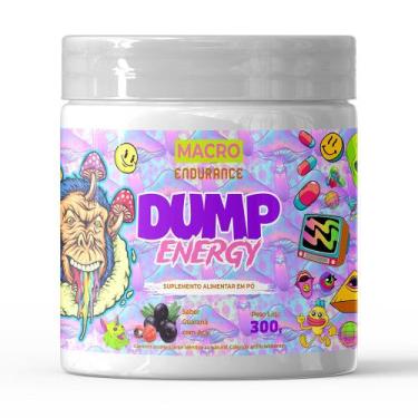 Imagem de Pré-treino Dump Energy 300g Sabor Guaraná com Açaí (Sem Cafeína) - Mac