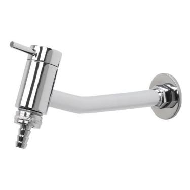 Imagem de Torneira Link Longa Jardim Tanque Com Adaptador de Mangueira - Furkin 