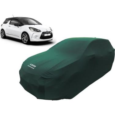 Imagem de Capa De Tecido Para Carro Citroen Ds3 1.6 Turbo 16v - Mz, Verde