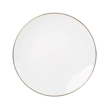 Imagem de Prato Sobremesa de Porcelana Legacy Gold 19cm - L'Hermitage