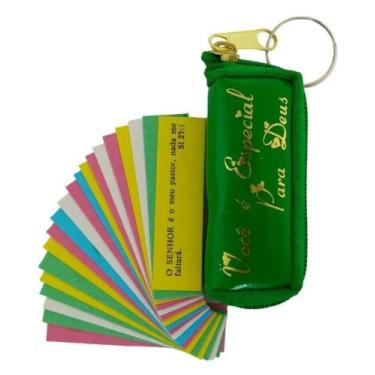 Imagem de 10 Lembrancinha Caixinha de Promessas C/Versículos da Bíblia Sagrada -