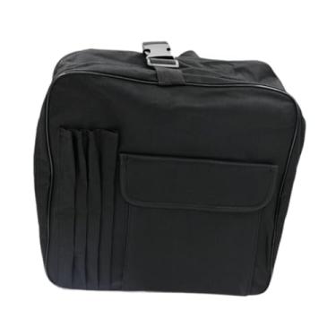 Imagem de MERIGLARE Bolsa para caixa de bateria, estojo para bateria, armazenamento de acessórios para instrumentos de percussão, bolsa para transporte, estojo para, Camada única