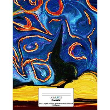 Imagem de Cornell Notes XL Notebook: 8.5x11, 250 page, Extra Large Cornell Notebook: Things that Go Bump in the Night Cover Design