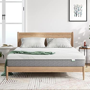 Imagem de Colchão Queen, colchão Novilla de espuma viscoelástica de gel de 25,4 cm para um sono fresco, alivia a pressão, Bed-in-a-Box, certificado CertiPUR-US, médio firme