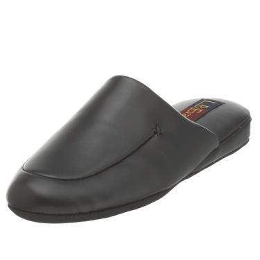 Imagem de L.B. Evans Chinelos masculinos casuais Duke Scuff Casual - Preto, Preto, 11 Wide