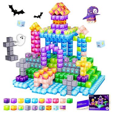 Imagem de Blocos magnéticos SILYMOLY Jewel Adventures 3-5 4-8 anos