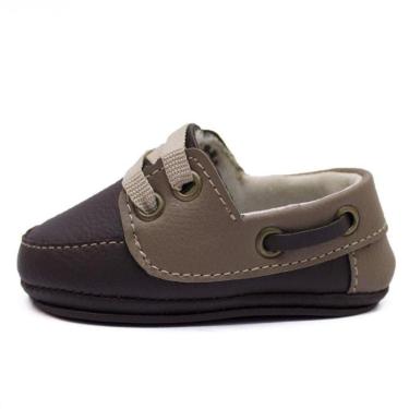 Imagem de Sapato Docksider Bebe Infantil Clube do Sapato de Franca Baby NS BE07-Masculino