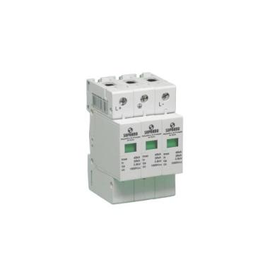 Imagem de DPS - Dispositivo de Proteção Contra Surtos 45KA CL2 VCL 1000Vcc 3 pol