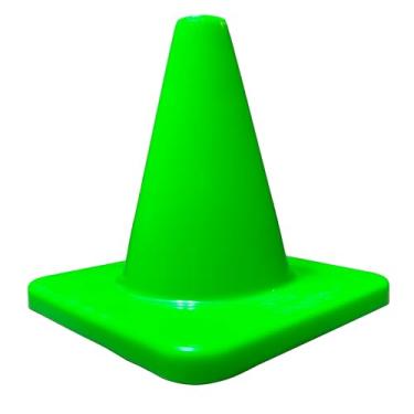 Imagem de LVL10 Pro Cones de treinamento - Cones de futebol pequenos de 15 cm para treinamento esportivo, cones de futebol para exercícios e mais - marcadores de campo de futebol que não racham, deslizam ou