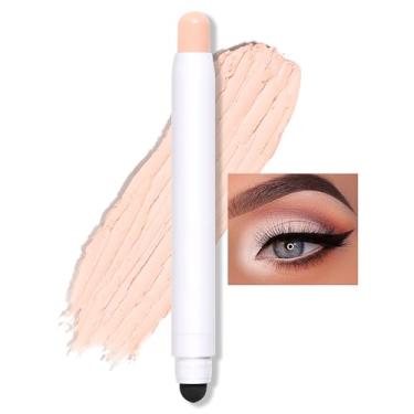 Imagem de Erinde Sombra Em Bastão Cremosa À Prova D'Água, Sombra Em Bastão Nude Fosca, Longa Duração, Pigmentação Alta E Misturável, Sombra Em Bastão Neutra Fosca Para Olhos Mais Velhos, Lápis De Sombra Esfum