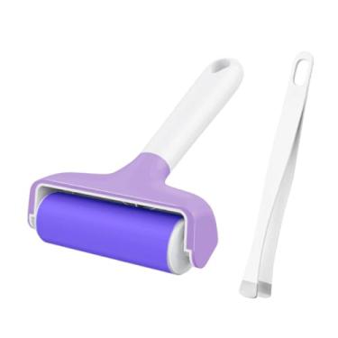 Imagem de Vaveren Tweezers de ferramentas de removedor de rolos e tape, Roxo