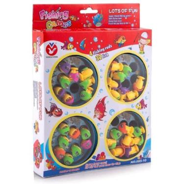Imagem de Brinquedos De Plastico Meninos (jogo Pescaria 32 Peixes) 9024 - Polibr