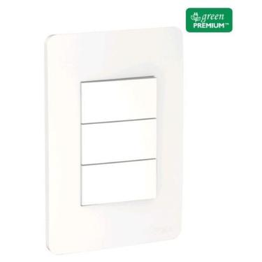 Imagem de Schneider orion 3 interruptores paralelos branco s71334304