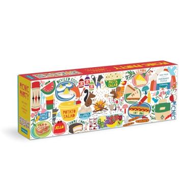 Imagem de Picnic Party 1000 Piece Panoramic Family Puzzle