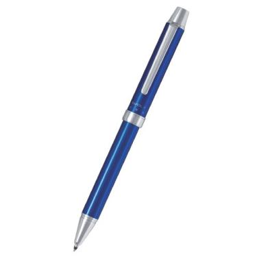 Imagem de Pilot Caneta esferográfica 2 em 1 Evolt 2 cores 0,7 mm lapiseira 0,5 mm, corpo azul (BTHE-1SR-L)