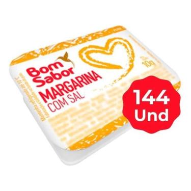 Imagem de Margarina Bom Sabor Blister Sache 10G Caixa 144 Unidades