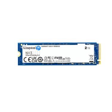 Imagem de SSD M.2 2TB Kingston NV3 - NVMe - PCIe 4.0 - Leitura 6.000MB/s, Gravação 5.000MB/s - SNV3S/2000G