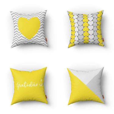 Imagem de Kit Almofadas Decorativas Estampadas 35X35Cm 249