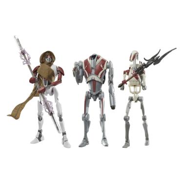 Imagem de Boneco de ação star wars The Black Series, pacote com 6 polegadas, pacote com 3