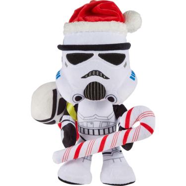 Imagem de Boneca de pelúcia e ornamento Mattel Star Wars Stormtrooper 25cm