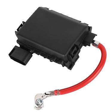 Imagem de Terminal Bateria Caixa de Fusões Akozon 1J0937617D, Caixa de Distribuição de Energia Bateria do Carro, Conjunto do Suporte Caixa de Fusíveis para Proteção Eficaz do Circuito