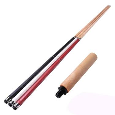 Imagem de CQBXRD Bastão de bilhar para bilhar, estrutura de madeira de bordo de 1/2 com 147 cm/58 pol. Ponta de 12,75 mm, bastão de mesa de sinuca, taco de piscina, bastões de taco de sinuca duráveis