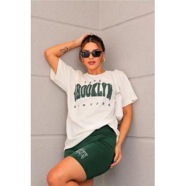 Imagem de Conjunto feminino academia esportivo camisa e short confortavel zero t