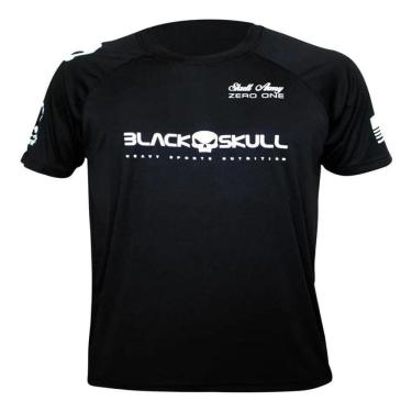 Imagem de Camiseta Padrão Dry Fit  - GG - Preta - Blackskull
