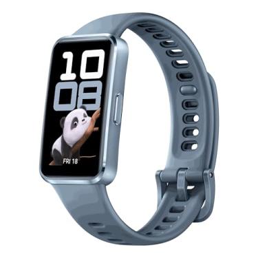 Imagem de Smartwatch, HUAWEI Band 10, Corpo Elegante em Liga de Alumínio, Análise do Sono em Nível Profissional, Assistente de Bem-estar Emocional, Relógio Smartwatch Compatível com Android e iOS, Azul