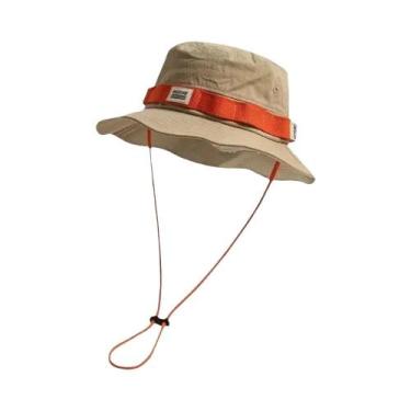 Imagem de Chapéu de Pescador Vintage Unissex com Aba Grande - Ideal para Verão, 