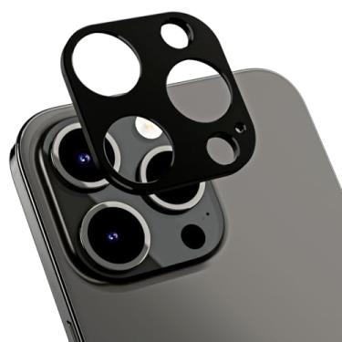 Imagem de Protetor de lente de câmera SwitchEasy para telefone 15 - Protetor de lente de câmera de alumínio para telefone 15 Pro Max e telefone 15 Pro sem cobrir a lente, para telefone de 3 lentes 15 -