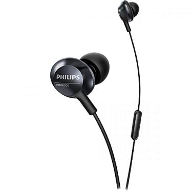 Imagem de Fones de ouvido Philips Pro com fio, fones de ouvido intra-auriculares com microfone, graves potentes, leve, áudio de alta resolução, ajuste confortável