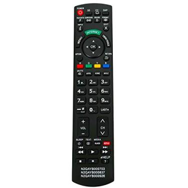 Imagem de Novo controle remoto N2QAYB000703 para Panasonic Viera TV TC-L42ET5 TC-L47ET5 TC-L55ET5 TC-P55VT50 TC-P65VT50 TC-L47DT50 TC-L47WT50 TC-L55WT50 C-L55DTT 50 TC-P50GT50 TC-P55GT50 TC-P50ST50 TC-P55ST50