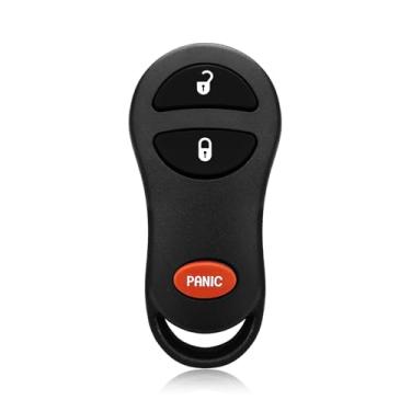Imagem de Keylessbest Substituição para Dodge Dakota Durango Ram 1500 2500 3500 Jeep Cherokee Grand Cherokee Controle Remoto GQ43VT9T 3 Botões 315MHz
