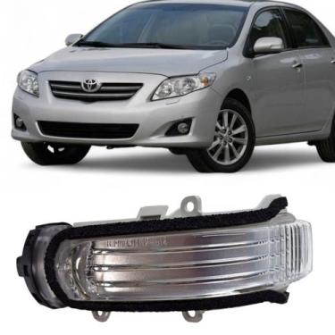 Imagem de Pisca Seta Retrovisor Corolla 2009 2010 2011 2012 2013 Lado Esquerdo O