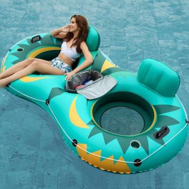 Imagem de River Tube Float Jasonwell para 2 pessoas com refrigerador removível v