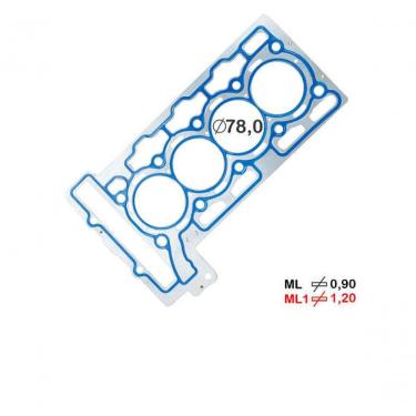 Imagem de Junta Cabeçote Motor Aço1,20Mm 408 508 C4 C3 Lounge C5