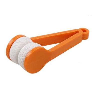 Imagem de Mini Escova Limpa óculos Amarelo