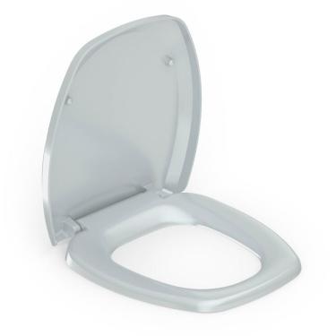 Imagem de Kit 3 Assentos Sanitário Thema Plus Incepa Verde água Brilhante