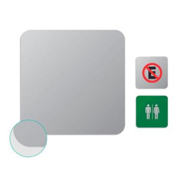 Imagem de Kit 5 Chapas Placas de Metal para Sublimação 15x15cm - Mocasa Art, Cin