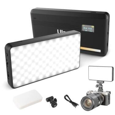 Imagem de ULANZI VL200 iluminação para video, led portatil, luz de mini câmera recarregável tipo C de 5000 mAh, iluminação superbrilhante de 2500-9000 K para fotos e vídeos, luz de preenchimento