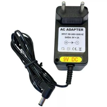 Imagem de Fonte Compativel Rotuladora Brother Pt-80 H110 9v 2a Bivolt - Genérica